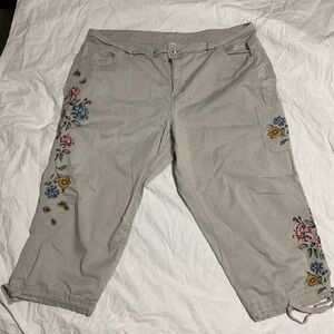 Style&Co Embroidered Women's Pants